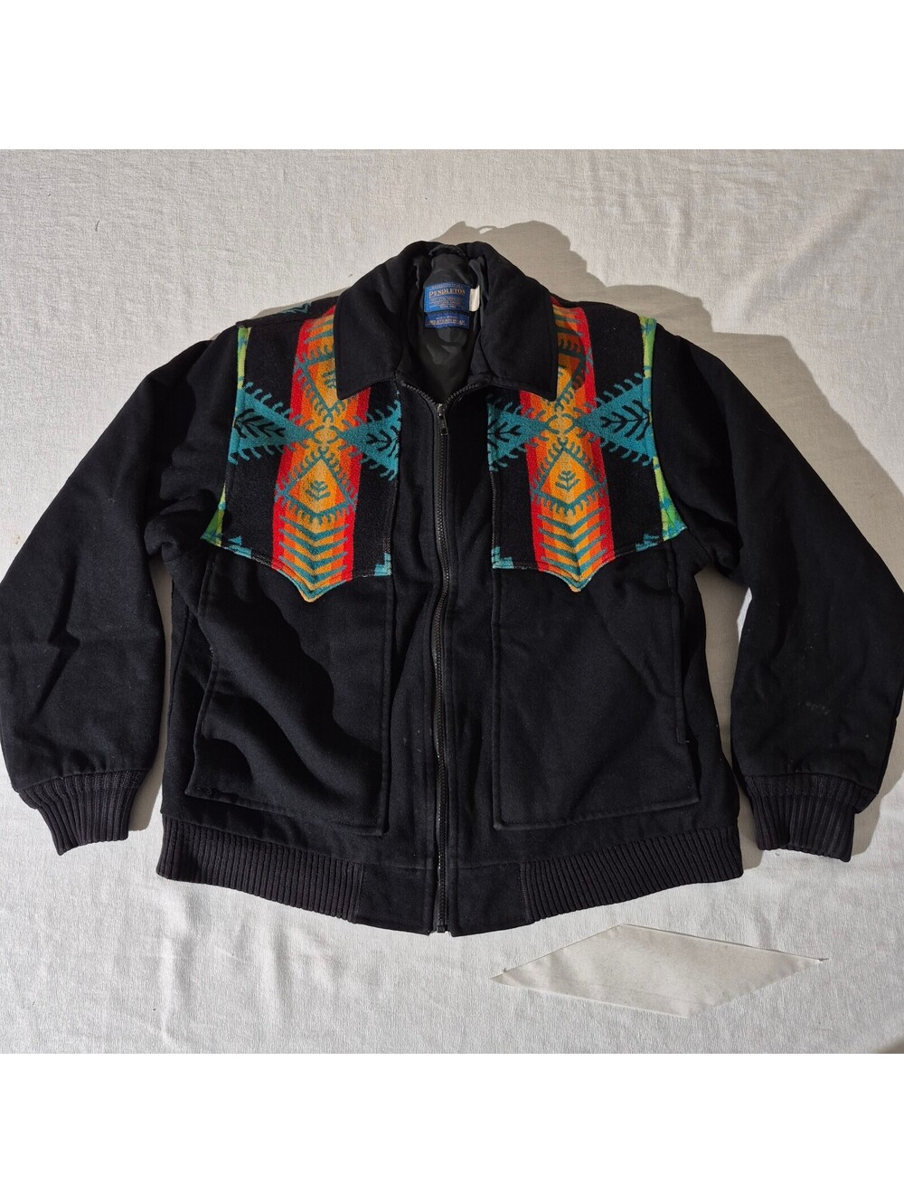 Pendleton High Grade Western Wear L Large Aztec Southwestern Wool Jacket